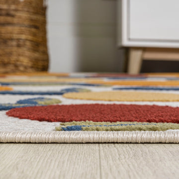 Limone Bold Lemon High-low Indoor/outdoor Area Rug